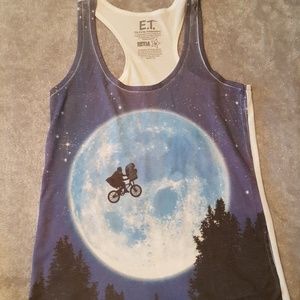 E.T. Extra terrestrial muscle tee tank